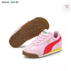 PUMA Roma Basic Summer "Pink" Infant Girls' Shoe-4C